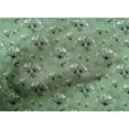 thumbnail image 4 of oneOone Cotton Poplin Mint Green Fabric Florals Sewing Craft Projects Fabric Prints By Yard 56 Inch Wide-LH2, 4 of 4