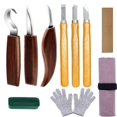 thumbnail image 1 of Conjunto de 10 esculturas unelte en lemn, Maro, Otel/Lemn, 1 of 3
