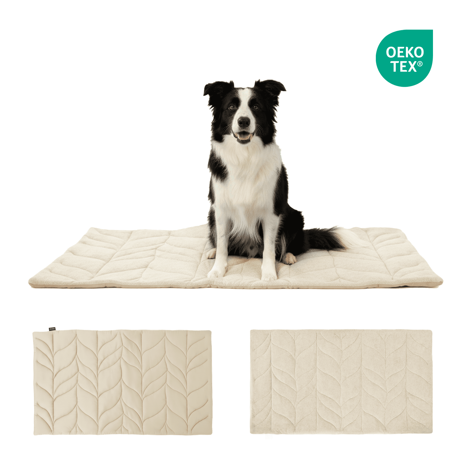 Vagascape Cooling Pet Mat – All-Season Cooling Pad for Dogs & Cats, Washable Crate Bed, Large