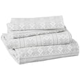 thumbnail image 2 of Pointehaven Flannel Deep Pocket Set with Oversized Flat Sheet, Full, Fair Isle, 2 of 10