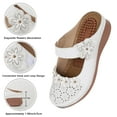 thumbnail image 3 of Ecetana Clogs for Women Slip On Shoes Comfort Women Mules Closed Toe Sandals with Hook Loop, 3 of 5
