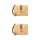 thumbnail image 2 of Qarigey Cartera compacta multiespacio artesanal exquisita correas a prueba de desgaste elegante y práctico monedero larga vida útil amarillo Amarillo 2Conjunto, 2 of 6