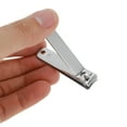 thumbnail image 2 of Unique Bargains 1 Set Round Box Nail Clippers Set Toenail Clippers Silver Tone Blue, 2 of 7