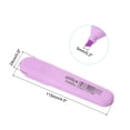 thumbnail image 2 of Unique Bargains Highlighter, Broad Point, Purple, 4 Count, 4 Pack, 2 of 6
