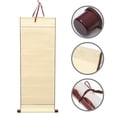 thumbnail image 3 of 1Pc Blank Mounting Hanging Scroll Chinese Paper Art Wall Scroll for Calligraphy, 3 of 9