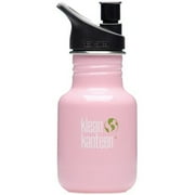 Klean Kanteen Sport Cap Bottle-Color:Pink,Size:12 oz.