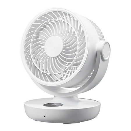 

Portable Fan USB Desk Remote Control Fan Rechargeable Silent Fan Air Circulation Fan 10000MAh Vertical Fans Office Home2