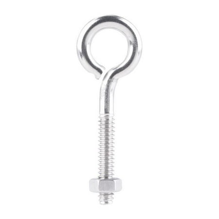 

02-3456-433 Bolt Eye Closed with Stainless Steel Hex Nut 0.187 x 2 in. - pack of 10