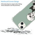 thumbnail image 4 of Skull and Cat Case Compatible with iPhone 13,Aesthetic Art Design TPU Full Cover Shock-proof Case, 4 of 7