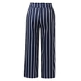thumbnail image 3 of MKLEKYY Pantalones deportivos para mujer, pantalones vaqueros cargo casuales de cintura media para mujer, pantalones vaqueros elásticos de pierna ancha con bolsillos, 3 of 4