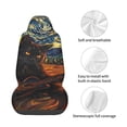 thumbnail image 4 of Yiaed Starry Night Cat Guitarist A Print Car Seat Covers,Universal Auto Seats Protector Fits for Car,SUV Sedan,Truck,Automotive Seat Covers & Accessories, 4 of 5