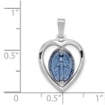 thumbnail image 3 of White Sterling Silver Charm Pendant Themed 23 mm 14, 3 of 4