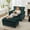 Green, variant on Hobooment 41" Oversized Chair with Ottoman, Plush Reading Chair, Green