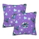 thumbnail image 1 of Fundas de almohada con diseño de Stitch, paquete de 2 fundas de almohada para sofá cama, sala de estar, 20 x 20 pulgadas, 1 of 8