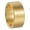 gold-color, variant on Men Women 10 mm Wide Stainless Steel Ring Big Cool Band Matte Finish Flat Top Comfort Fit