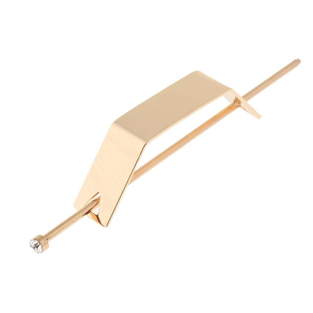 Clips de horquilla de metal geométricos de moda para mujer, palos para el cabello, , oro, plata, joyería