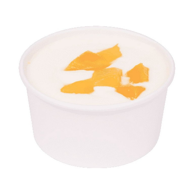 To Go Soup Containers 6oz Gourmet Food Cup - White (96mm) - 500 ct, Coffee  Shop Supplies, Carry Out Containers