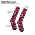 thumbnail image 3 of Saiise Chucky Ak Funny Socks Men Women Boys Kids Adults Novelty Graphic Crew Tube Socks Crazy Design Casual Dress Socks for Sports,Running,Travel, 3 of 7