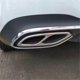 thumbnail image 3 of For Benz CLA Class C118 W118 20-23 Tail Muffler Exhaust Pipe Cover -B, 3 of 5
