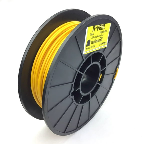 taulman3D N-vent Filament - 1.75mm, 1lb, Yellow