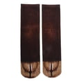 thumbnail image 4 of Calcetines con estampado de pata de animal en 3D para mujer, hombre, divertidos, novedosos, a la moda, para adultos Burro, 4 of 9