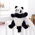 thumbnail image 3 of Mochila de felpa Hugo Cute Cartoon Plush Panda Mochila Escolar para viajes, 3 of 10
