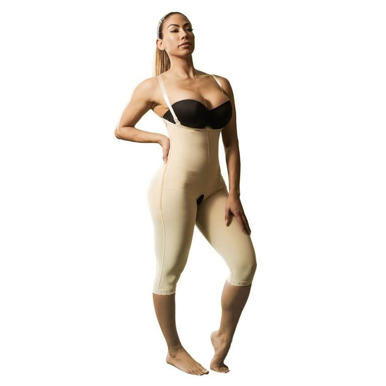 Compression Garment - Body With Suspenders, Below The Knee Body