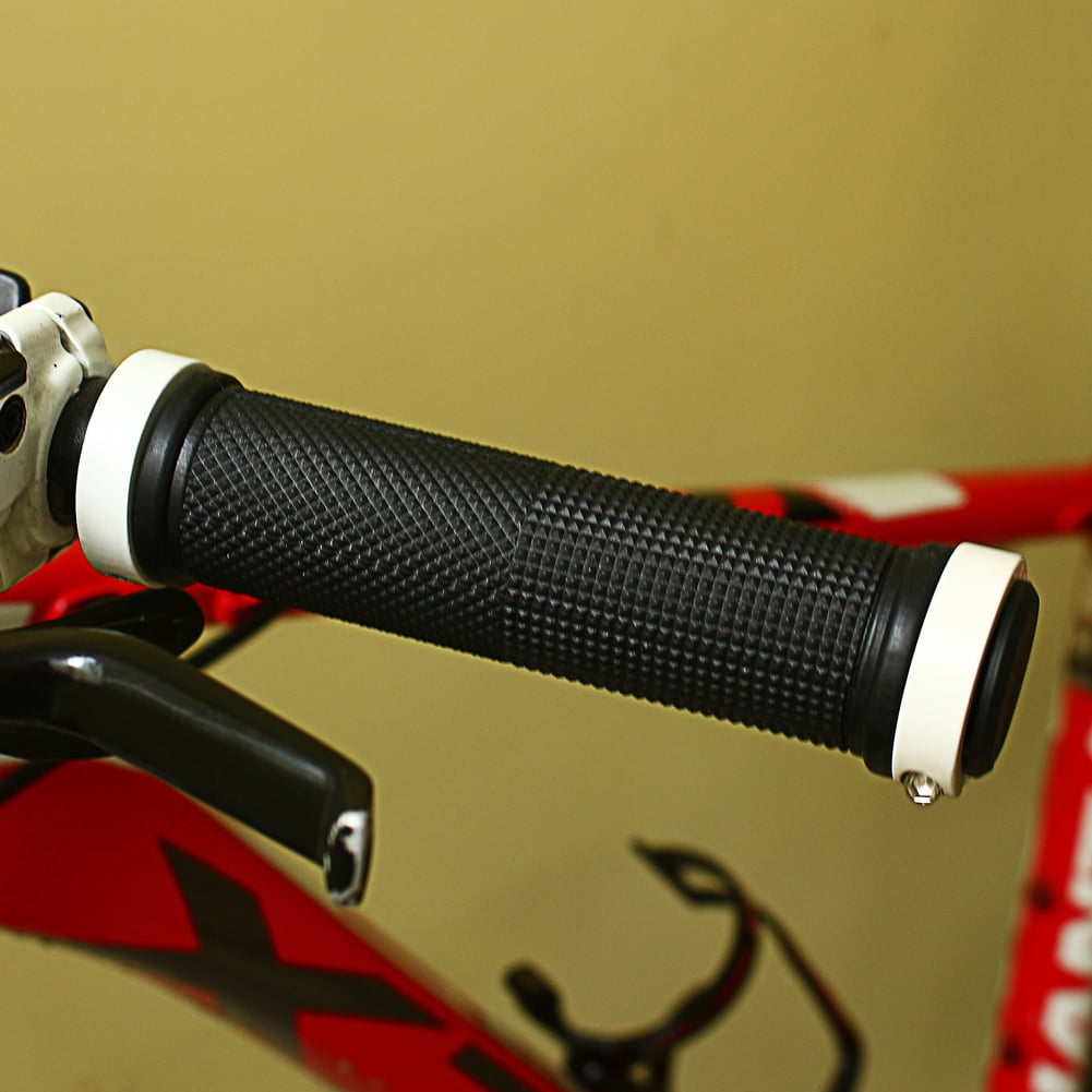 Mgaxyff Pair of Bike Bicycle Comfortable Handlebar Lockon Grips Grip