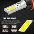 thumbnail image 5 of 9007 High&Low Beam+880 Fog Light for Chevrolet Cavalier 2000-2005 LED Headlight 6000K White 4x, 5 of 13