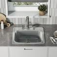 thumbnail image 2 of Swiss Madison Ouvert 25 x 22 Stainless Steel, Single Basin, Top Mount Kitchen Sink, 2 of 16