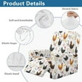 thumbnail image 6 of Renewold Rooster Chicken Floral Recliner Seat Cover Washable Lazy Boy Recliner Chair Slipcover 4 Pieces Stretch Reclining Couch Cover for 1 Cushion Reclining Sofa Home Decor, 6 of 8