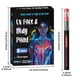 thumbnail image 3 of Bolígrafos de 8 colores - Marcadores de pintura líquida directa para rostro y cuerpo, con luz negra, temporales, para fiestas, Halloween y festivales, bolígrafo de tatuaje de 10 ml., 3 of 9