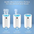 thumbnail image 5 of Cool Mist Humidifiers for Bedroom, Double Spray Humidifiers with 7-Color Lights, 3L Humidifier for Home, Baby, Large Room with Auto Shut Off, 30-60H W, 5 of 5