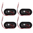 thumbnail image 1 of RV Clearance Light, Low Temperature  Side Marker Indicators  Lamp Quick Response IP67 Waterproof 4 Pcs 12V DC  For Ships, 1 of 8