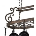 thumbnail image 3 of Meyda 194373 38 in. Neo Pot Rack - Black, 3 of 6