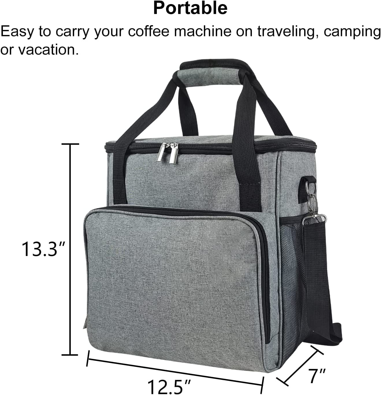 VOSDANS Travel Coffee Maker Carrying Bag, Tote Bag for Keurig K-Mini Plus  Coffee Maker or Keurig K-Mini Coffee Maker or K-cup Pod or Keurig Travel