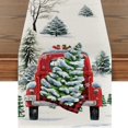 thumbnail image 1 of Supbessel Grinch Christmas Decorations Christmas Table Runners Christmas Decorations Merry Christmas Table Runners Winter Holiday Kitchen Dining Home Table Decorations, 1 of 3