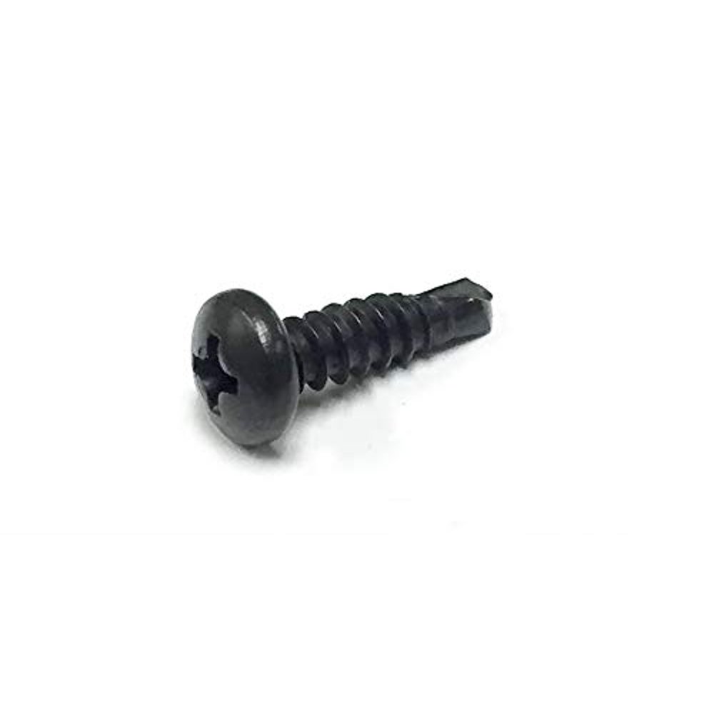 1 2 Pan Head Screw 10 Self Tapping Black Oxide 50PK Walmart Walmart