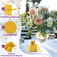 thumbnail image 3 of Uxcell Satin Bags with Drawstring, 6 Pack 3 x 4 Inch Satin Wedding Favor Bags Mini Gift Packaging Bags for Birthday Christmas Jewelry Party Storage, Green/Champagne/Gold, 3 of 5
