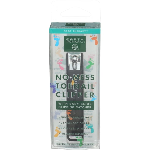 Toenail Clipper Earth Therapeutics con colector de acero inoxidable