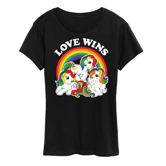 My Little Pony - Love Wins Rainbow - Women's Short Sleeve Graphic T-Shirt