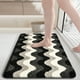 thumbnail image 5 of Alfombra antideslizante absorbente, Alfombra para el baño, Alfombra para la entrada, Alfombra para el dormitorio, Black, 5 of 6