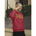 thumbnail image 2 of Oktoberfest Autumn Garland Sweatshirt Men -Image by Shutterstock, Male Medium, 2 of 4