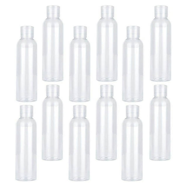 12pcs 120ml Plastic Empty Bottles with for Shampoo Liquid Body Soap