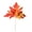 D, variant on 2024 Fall Clearance Halloween Plug-in Accessories Maple Leaf Simulation Festival Decoration