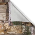 thumbnail image 3 of Ambesonne Rustic Kitchen Curtains, Grunge Old Door, 55"x45", Multicolor, 3 of 3