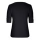 thumbnail image 5 of Fiudx Camisas de Mujer Blusa Holgada de Manga Corta con Cuello Redondo Informal de Color Sólido a La Moda para Mujer, 5 of 7