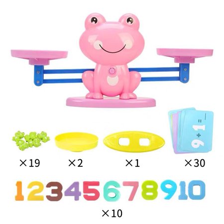 Early Educational Frog Shaped Home Learning Tool Preschool Toy Balance ...