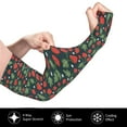 thumbnail image 3 of Goofa Strawberry Pattern UV Sun Protection Arm Sleeves, UPF 50 Sports Cooling Arm Compression Sleeves for Men Women Teenager, 3 of 8