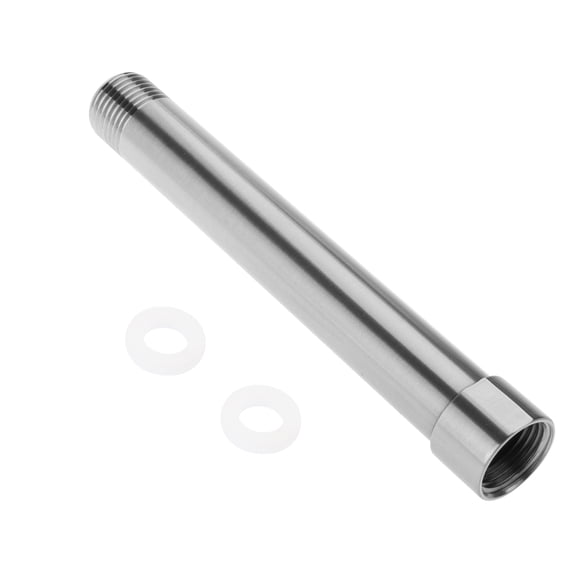 High Strength Marine Steel Shower Arm Extension Pipe General G1/2 Thread Rustproof Shower Head Adapters for Home